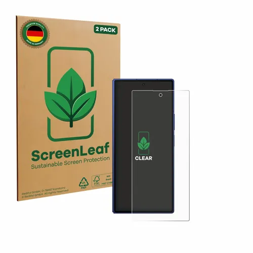2x ScreenLeaf Displayschutzfolie für Samsung Galaxy Z Fold 7 nachhaltig
