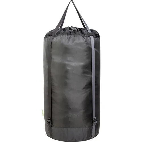Tatonka Compression Sack 18L - Kompressions-Packsack in Schwarz - Packsäcke aus recyceltem Polyester, ideal zur Volumenreduzierung von Kleidung und Schlafsäcken, perfekt für platzsparendes Reisen.