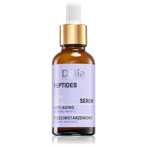 Delia Cosmetics Peptides Anti-Aging Gesichtsserum für Gesicht, Hals und Dekolleté 30 ml