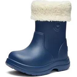 Ladeheid x Camminare Gummistiefel Kinder aus leichtem EVA warm gefüttert wasserdicht und sicher geführt durch rutschfeste Sohle ideal für kalte ... - Marine - 30-31