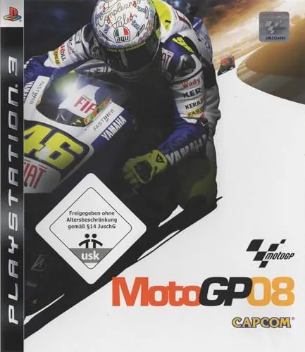 Moto GP 08 - PS3 Rennspiel - Erlebe packende Motorradrennen in der Welt der MotoGP, mit realistischen Grafiken und herausfordernden Strecken für ein unvergleichliches Gaming-Erlebnis.