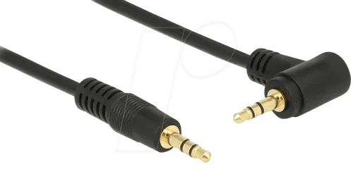 DELOCK 83760 - Audio Kabel, 3,5 mm Stereo Klinkenstecker, 5 m