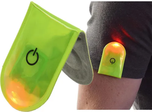 Sicherheitslicht mit Magnet-Verschluss Rot blinkende LED