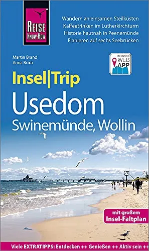 Produktbild Reise Know-How InselTrip Usedom mit Swinemünde und Wollin: Reiseführer mit Insel-Faltplan und kostenloser Web-App