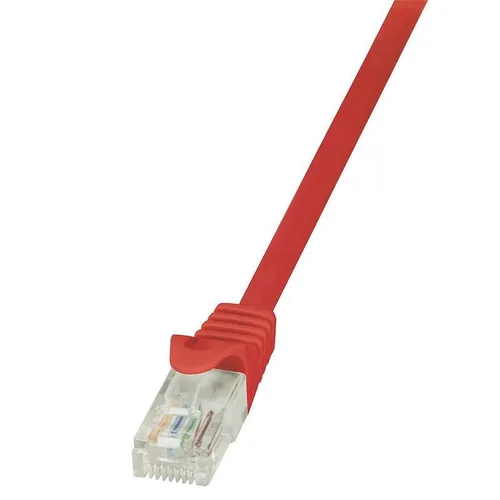 Patchcord LogiLink CP2074U CAT.6 U/UTP 5m, czerwony Logilink