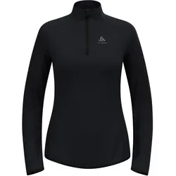 Odlo Zeroweight Warm black (15000) L - Skipulli für Damen, bietet hervorragende Wärmeisolierung und Feuchtigkeitsmanagement für komfortable Workouts bei kaltem Wetter.