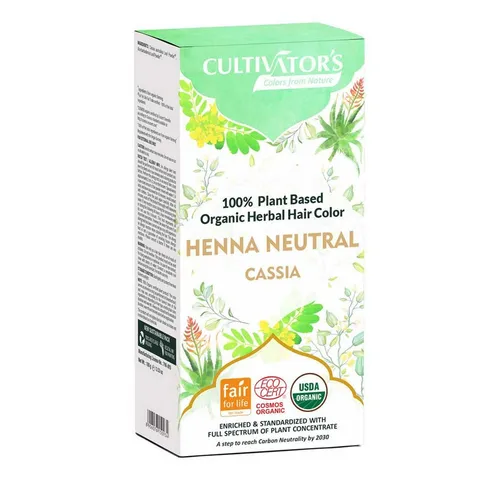 Cultivators Haarfarbe Organic Hair Color - Neutral Henna 100g