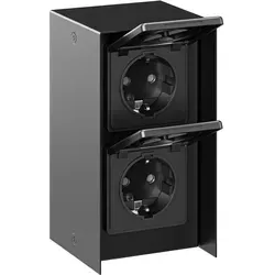 Steckdosen Schwarz von LEDs Com