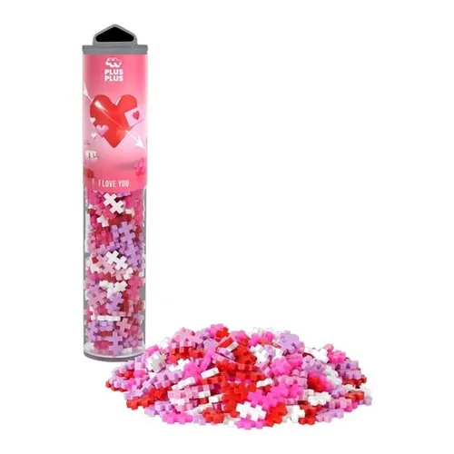 PlusPlus 240 Kreativ Bausteine Herzen von Plus-Plus