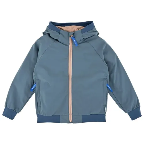 Finkid Kid's Juokka Protect Freizeitjacke Größe 120/130 grau/blau - Stylische Freizeitjacke mit praktischem Reißverschluss, ideal für den Alltag. Bietet Insektenschutz, UV-Schutz und Winddichtigkeit. Perfekt für aktive Kinder! Material: 92% Polyamid, 8% Elasthan.