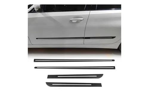 OMAC Zierleisten-Aufkleber für Opel Grandland (4tlg) – Langlebig und Rostbeständig - Hochwertige Zierleisten für Opel Grandland, die Stil verleihen und Originalteile vor Kratzern schützen. Einfache Installation ohne Bohren, aus rostfreiem Edelstahl für maximale Haltbarkeit.