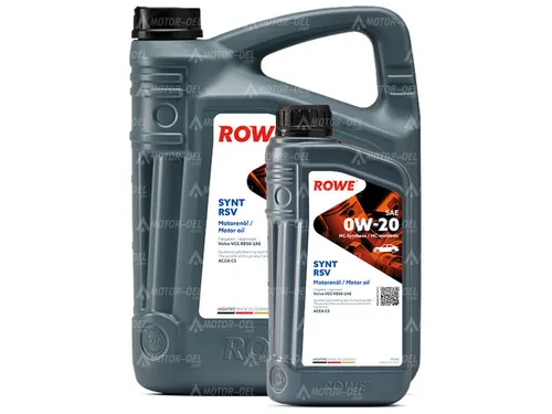 Liter (5L+1L) ROWE HIGHTEC SYNT RSV SAE 0W-20 Motoröl für VOLVO 6
