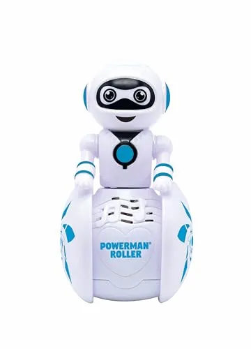 Lexibook, Powerman® Roller, Mein robotisches Stehaufmännchen, Sound-und Licht-Effekte, Eingebautes Gyroskop, ROB01