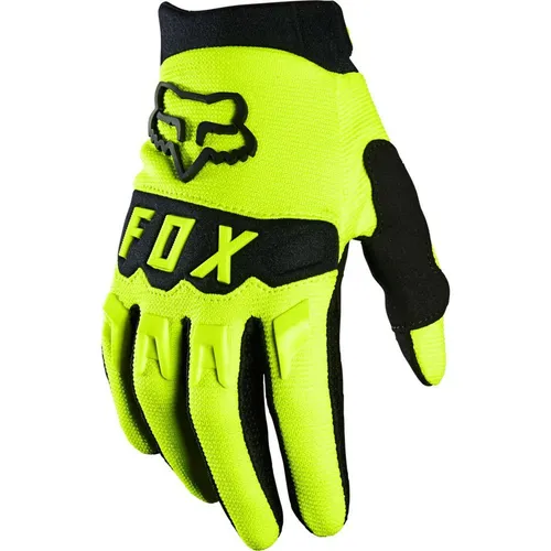 Handschuhe Cross Kind Fox Youth Dirtpaw Glove Gelb von Fox