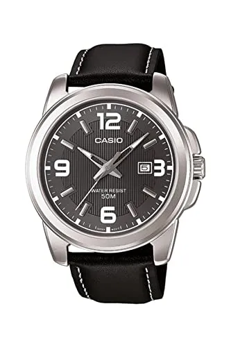 Casio Classic Uhr schwarz - Elegante Armbanduhr für Herren, zeitloses Design und präzise Quarz-Technologie für zuverlässige Zeitmessung.
