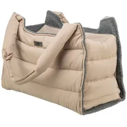 TRIXIE Tiertransporttasche GINA mit Teddyplüsch-Einsatz