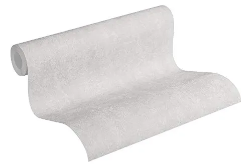 Livingwalls Vliestapete New Walls Tapete Loft Living in Beton Optik 10,05 m x 0,53 m grau weiß Made in Germany 374183 37418-3