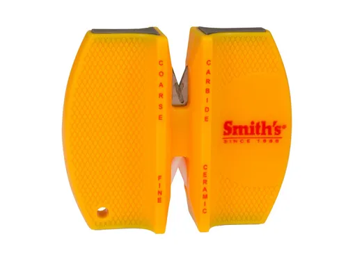 Smith's 2-Step Knife Sharpener - Messerschleifgerät - Manueller Messerschärfer für präzise Schärfergebnisse und einfache Handhabung, ideal für die Küche.
