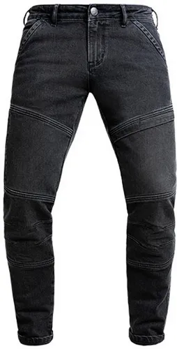 John Doe Motorradhose Trophy Mono Jeans Grey - Hochwertige Motorradhose für Komfort und Sicherheit. Strapazierfähig, wasserabweisend und mit verstärkten Protektoren. Ideal für stylische Fahrten bei jedem Wetter.