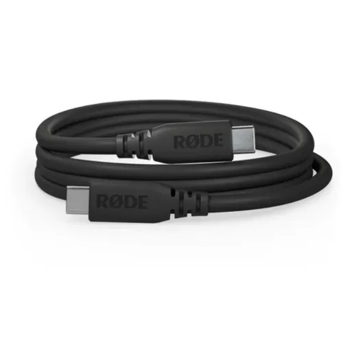 Rode SC27 USB-C auf USB-C Kabel 2 Meter schwarz - USB-C Kabel für eine zuverlässige Verbindung, ideal für Audio- und Videoübertragungen, perfekt für kreative Profis und Multimedia-Enthusiasten.