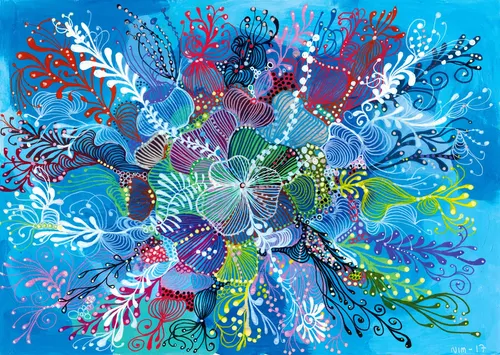 ENJOY Puzzle P 1500T Ocean Blues 1