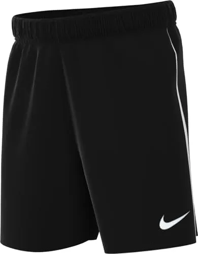 NIKE DR0968-010 Y NK DF LGE Knit III Short K Shorts Unisex-Jungen Black/White/White Größe M