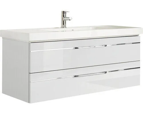 Badmöbel-Set Balto Sprint 2-teilig, weiß hochglanz von Pelipal