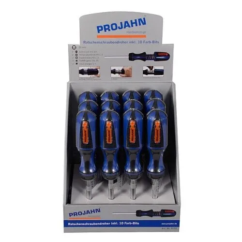 PROJAHN Ratschenschraubendreher Set 12 x 4192 von PROJAHN