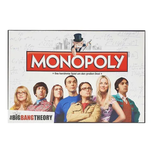 Monopoly The Big Bang Theory - Hasbro 2015 - Gesellschaftsspiel für 2 oder mehr Spieler, basierend auf der beliebten TV-Serie, ideal für Fans von The Big Bang Theory.