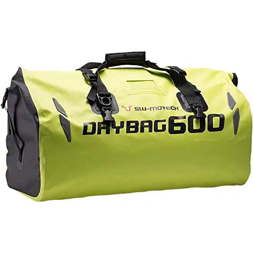 SW-MOTECH Drybag 600 Hecktasche 60L - Wasserdicht und Robust - Leder & Satteltaschen - Universelle Passform für fast alle Motorräder, extrem reißfest und wasserdicht mit reflektierenden Details für mehr Sicherheit.