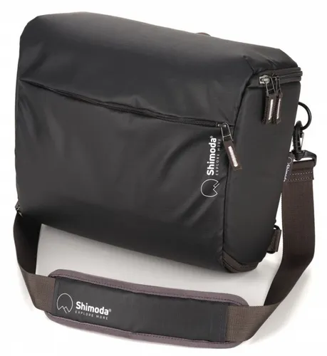 Shimoda Toplader Groß Schwarz (520-406) - Kamerataschen: Ideal für große Kameras und Drohnen, erweiterbar für Teleobjektive bis 100-400 mm, bietet modularen Schutz und vielseitige Tragemöglichkeiten.