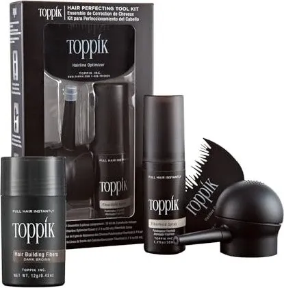 TOPPIK Hair Fibres Medium Brown 12 g von TOPPIK