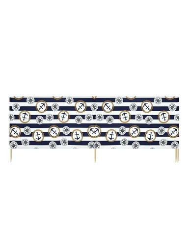 Ladeheid Windschutz Strand Sichtschutz 10m LAEX001 bunt von Ladeheid