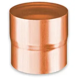 Steckmuffe Grömo Rohrverbinder Ø 76mm aus Kupfer