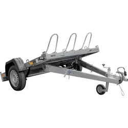 Motorradanhänger UNITRAILER MOTO 3 Feder 220x155 cm