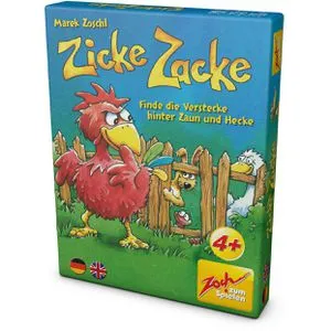 Zoch Kartenspiel 601105102, Zicke Zacke, ab 4 Jahre, 2-5 Spieler