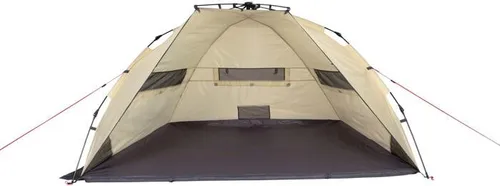 UQUIP Strandmuschel SPEEDY XL sand/grau