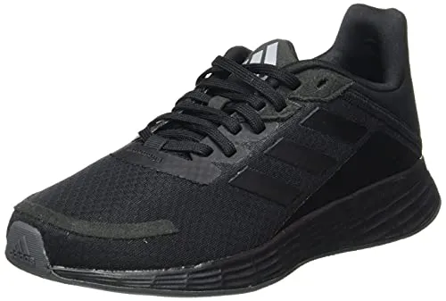 adidas Duramo SL Straßen-Laufschuh, Core Black/Core Black/Halo Silver, 36 2/3 EU