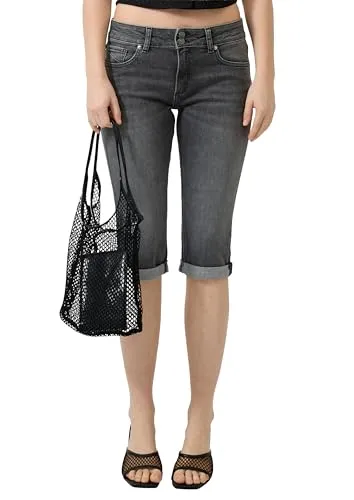 QS Capri-Jeans Catie Slim Fit Mid Rise