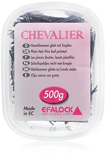Efalock Professional Chevalier Haarklemmen 7 cm in braun von EFALOCK
