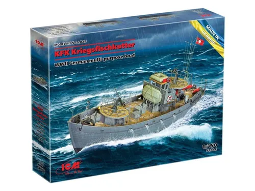 KFK Kriegsfischkutter, WWII German multi-purpose boat / 1:350 - ICM