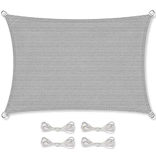 CelinaSun Sonnensegel 2x3m HDPE in grau von CelinaSun