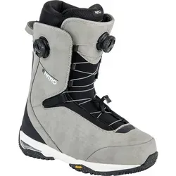 Nitro Herren Chase Dual Boa Snowboardboot - All Mountain Freeride Freestyle - Premium Snowboardboot mit Dual BOA Fit System für perfekten Sitz und Flex. Robuste Vibram Outsole sorgt für Grip und Komfort auf allen Pisten.