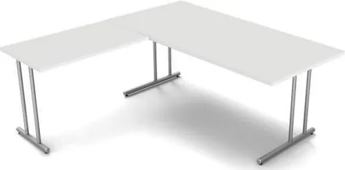 Kerkmann Schreibtisch START UP 180x80cm mit Anbautisch von Theo Kerkmann Büromöbelfabrik GmbH & Co. KG