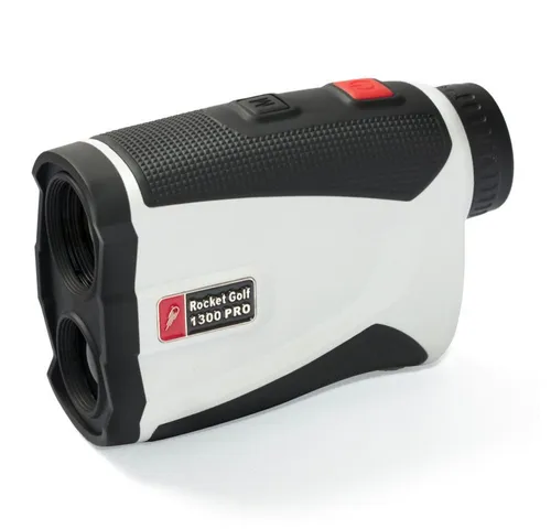 Golf Laser Entfernungsmesser Birdie 1300 Pro White von RocketGolf