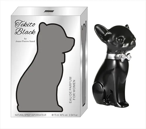 Jean-Pierre Sand - Tekito - Eau de Parfum 75ml im Chihuahua-Flakon - Eau de Parfum für Damen, ein einzigartiger Sammlerflakon vereint frische Eleganz und blumige Noten für ein luxuriöses Dufterlebnis.