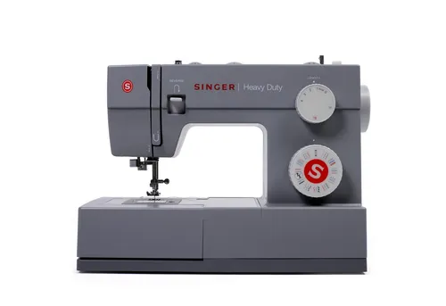 Singer Nähmaschine Heavy Duty 4432, 32 Programme - Freiarm-Nähmaschine mit 32 Stichen, ideal für dicke Stoffe und kreative Projekte. Inklusive Snap-on Nähfußsystem für schnellen Wechsel - perfekt für individuelle Nähtechniken!