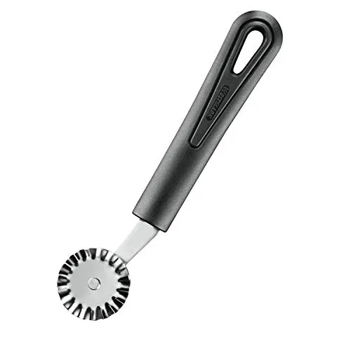 Westmark 28322270 Teigrädchen Gentle, PP/Edelstahl, schwarz / silber, 17,6 x 3,6 x 2 cm