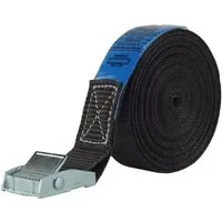 TRUTZHOLM Profi Spanngurt Klemmschloss Auto 1 Teilig 6m 250 kg Schwarz