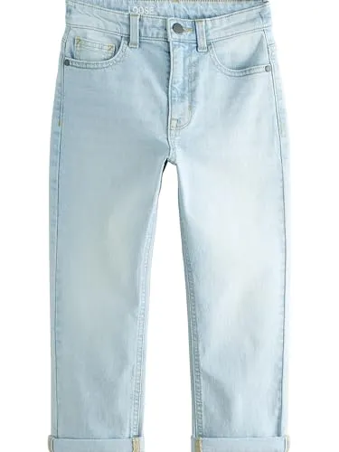 Next Loose-fit-Jeans für Kinder - Bequeme Jeans in Blau (Größe 116) - Bequeme Loose-fit-Jeans mit fünf Taschen für Kinder, ideal für den Alltag. Hergestellt aus 99 % Baumwolle für hohen Tragekomfort.